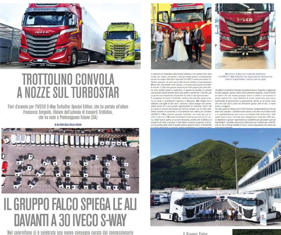 Mecar festeggia il 25esimo anniversario di Camion&Servizi con due articoli
